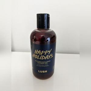 Lush cosmetics exclusive happy holidays shower gel 250ml